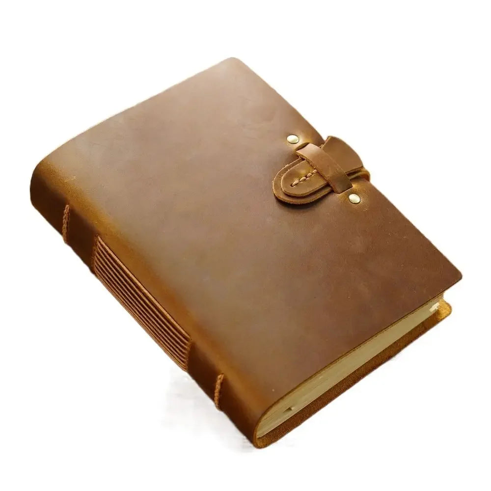 YUPPIE GENIUS Handmade Leather Travel Sketchbook