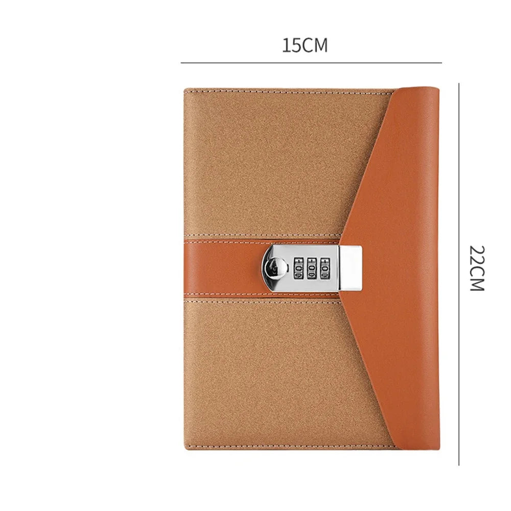YUPPIE GENIUS Password Notebook Vegan Leather