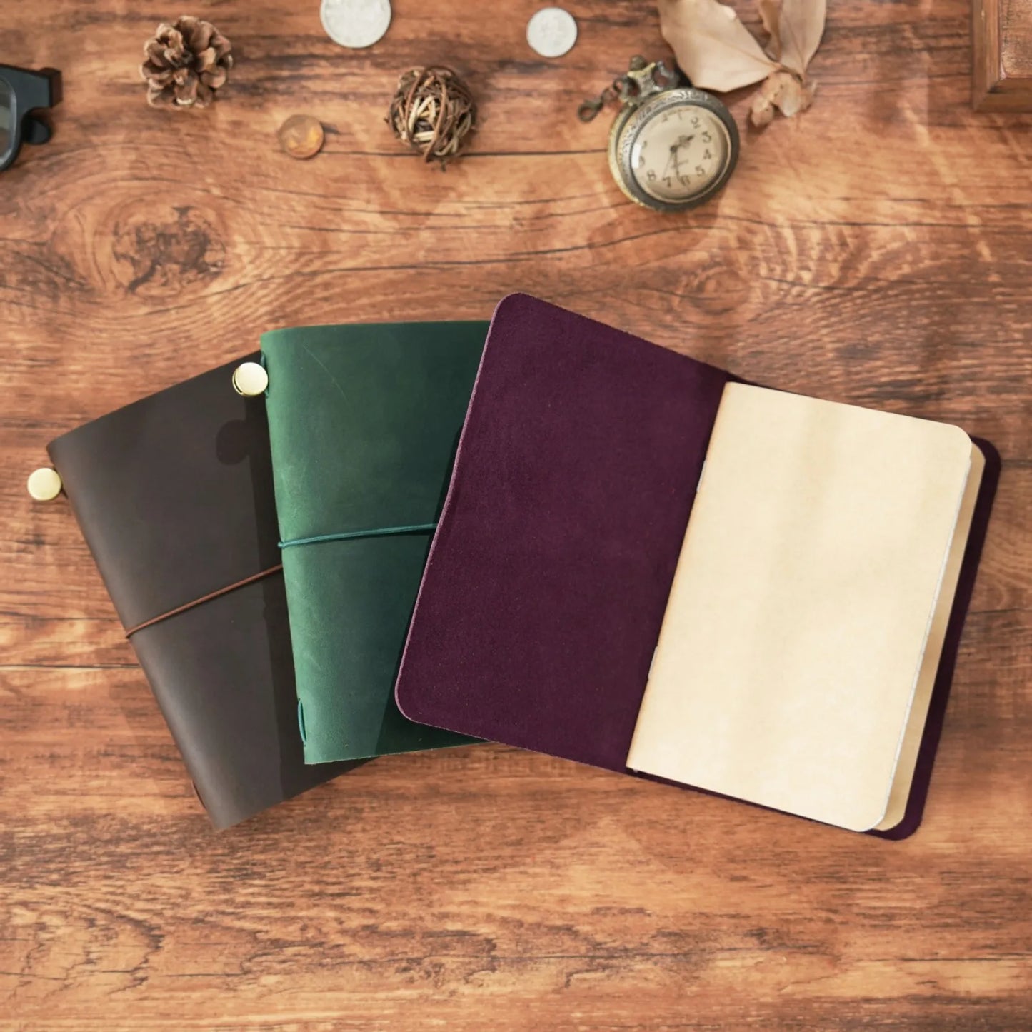 YUPPIE GENIUS Handmade Vintage Leather Journal
