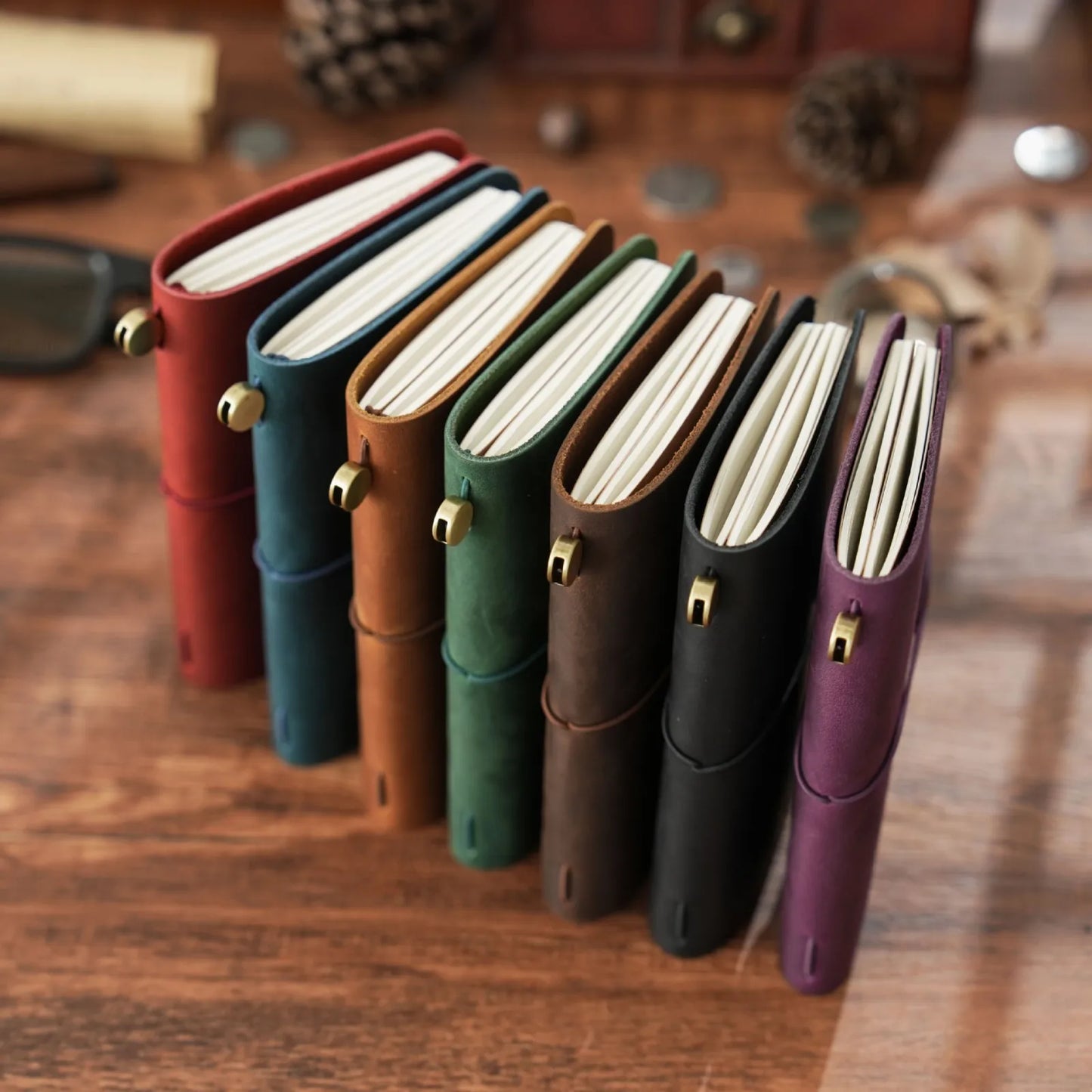 YUPPIE GENIUS Handmade Vintage Leather Journal
