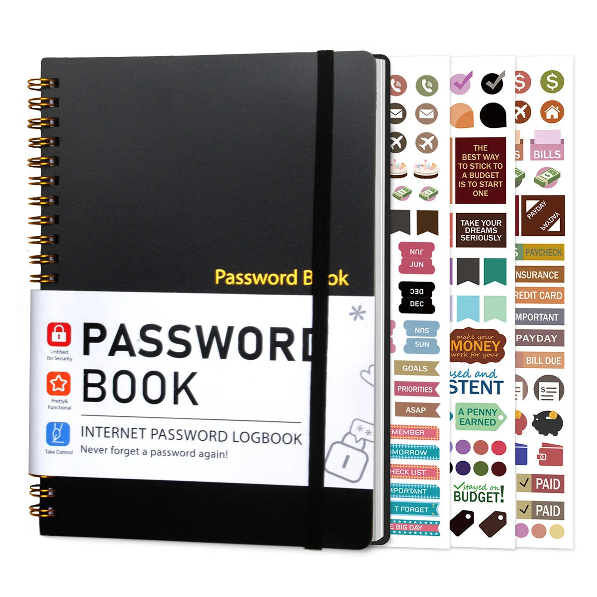 YUPPIE GENIUS- My Sister's Keeper Password Book