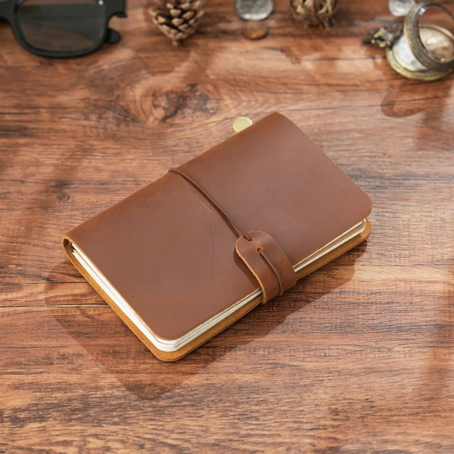 YUPPIE GENIUS Handmade Vintage Leather Journal