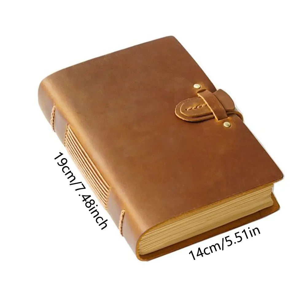 YUPPIE GENIUS Handmade Leather Travel Sketchbook