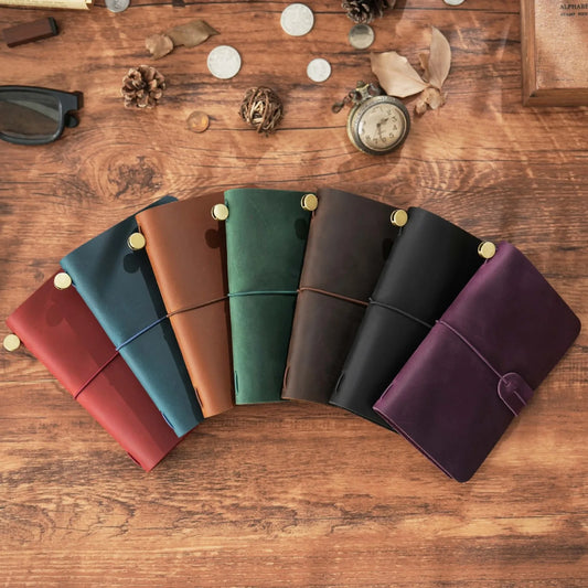 YUPPIE GENIUS Handmade Vintage Leather Journal