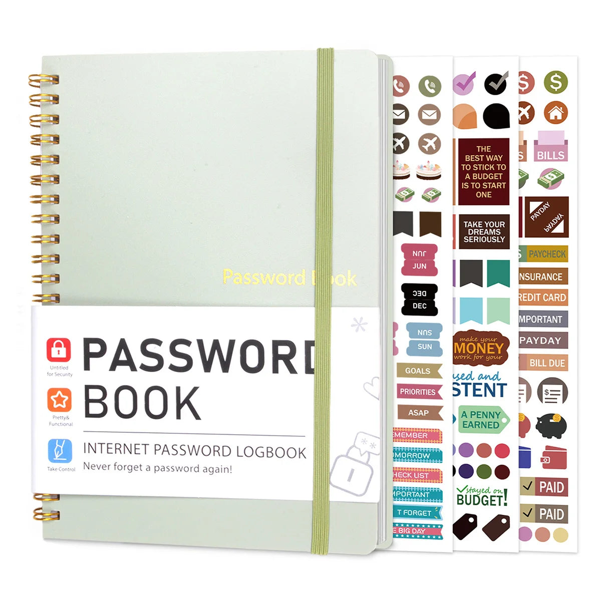 YUPPIE GENIUS- My Sister's Keeper Password Book