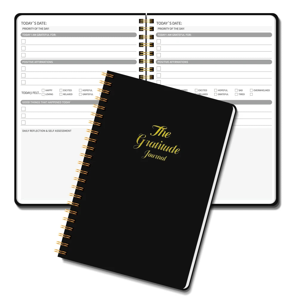 YUPPIE GENIUS Luxe Gratitude Journal & Mood Tracker