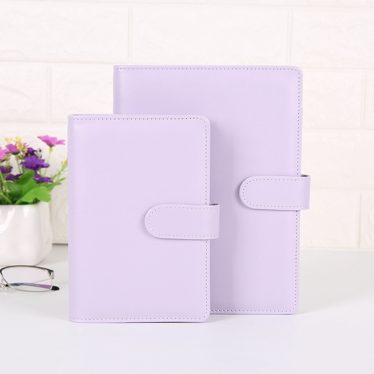 YUPPIE GENIUS Modest Leather Budget Binder Planner